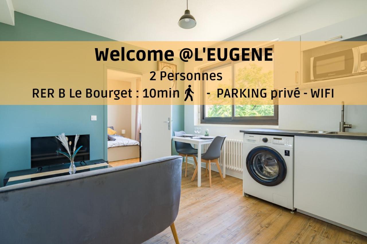 L'Eugene - 10Min Du Rer B Le Bourget, Parking, Wifi Leilighet Drancy Eksteriør bilde